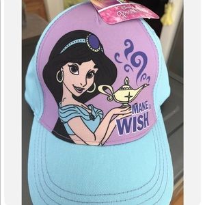 Girls  Disney Aladdin  Princess Jasmine Baseball Cap hat - New